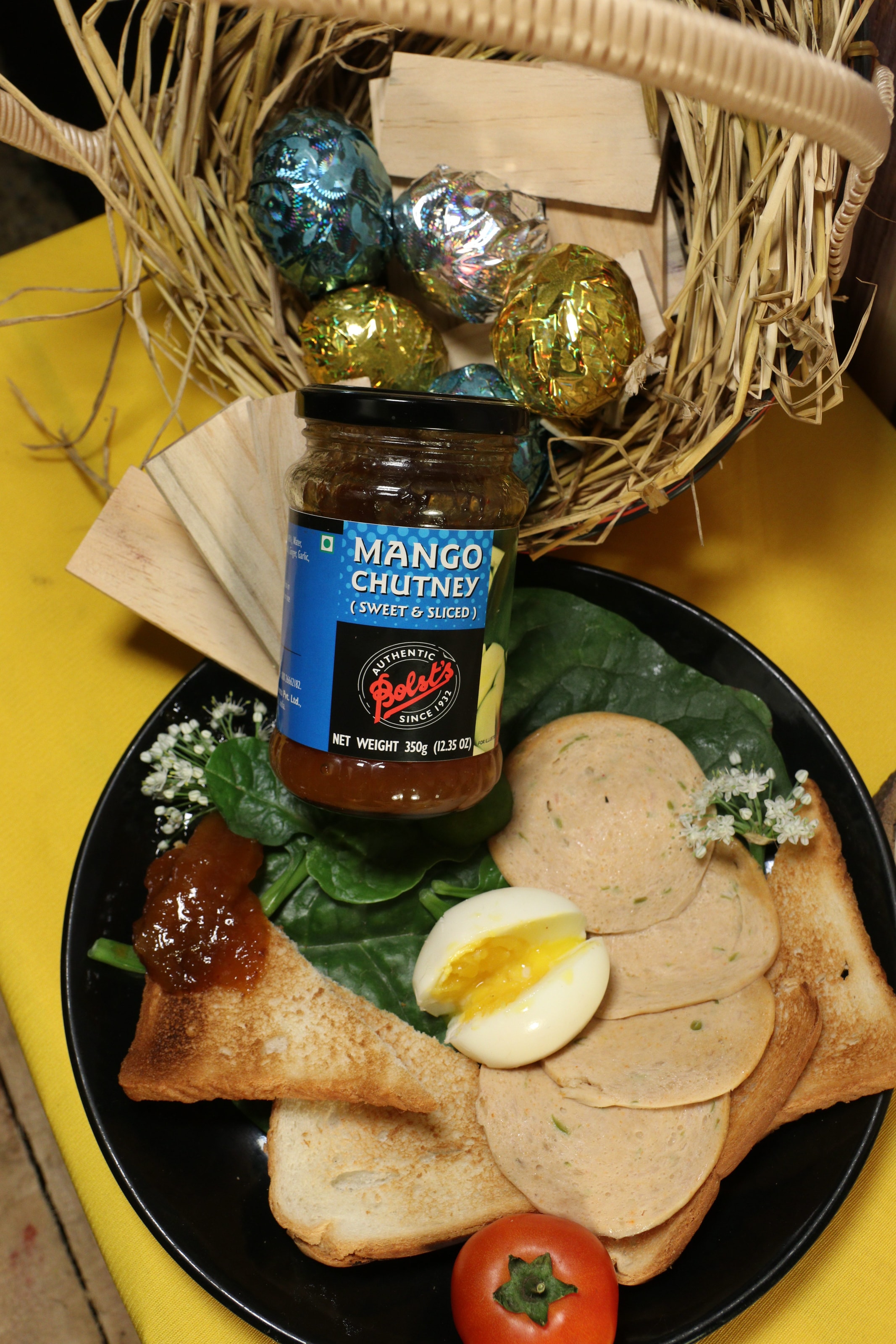 Bolst's mango chutney at breakfast